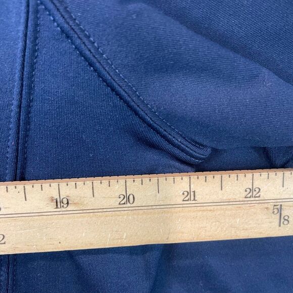 Bud Light Levelwear Quarter Zip Pullover Men’s Large Navy Logo Performance Top - Picture 11 of 11